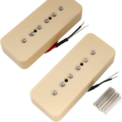 Brio P90 Soap Bar Alnico 5 Cream Set image 1