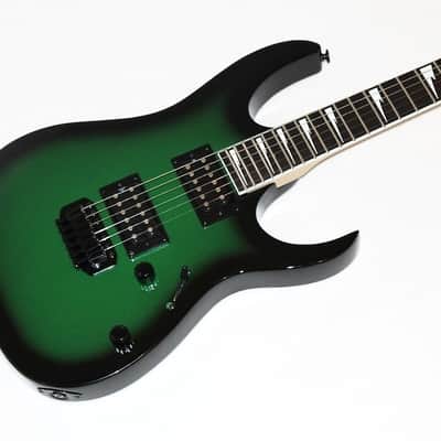 Ibanez GRG120BDX Green - Black Electric Guitar image 2
