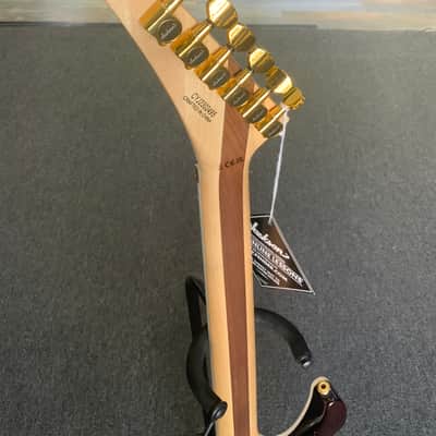 Jackson Pro Plus Series Soloist SLA3Q 2023 - Present - Amber Tiger Eye *B-Stock* image 4