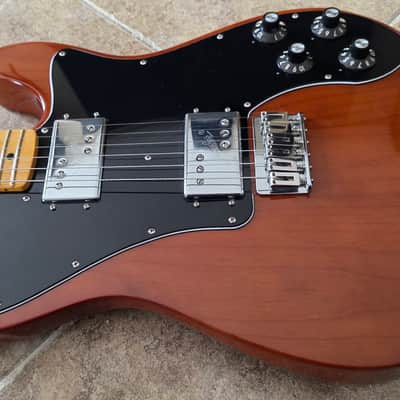 Fender American Telecaster Deluxe '72 Re-issue 2016-2018 - Walnut/Mocha image 5