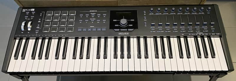 Arturia KeyLab 61 MkII MIDI Controller Black image 1
