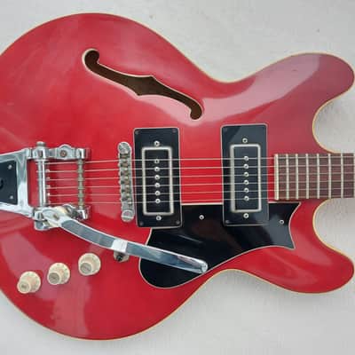 Framus Atlantik Germany Baujahr 1974 E-Guitar Red 6 String Vintage E-Gitarre image 1