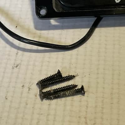 1990's Japan Ibanez RG Series V7 Black Neck Humbucker Guitar Pickup w/ Ring 9.17k image 2