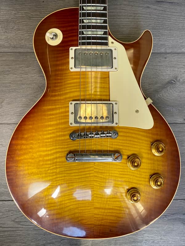 Gibson Custom 1959 Les Paul Standard Reissue VOS - Iced Tea Burst image 1