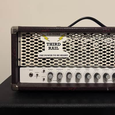 Soldano SLO-100 C3 Amps Clone, Burgundy Snakeskin, White Grille, Excellent image 2