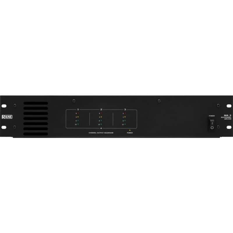 Rane 40 Watt Three Channel Power Amplifier - MA 3 image 1