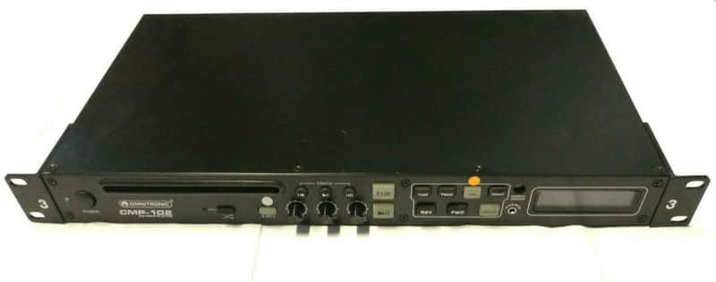 Omnitronic CMP-102 CD-Player/MP3-Player, XLR, Cinch,Kopfhörer-Out,LOOP-Funktion! image 1