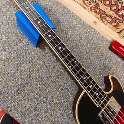 Very Early B.C. Rich USA Electric Bass EB-3 Style w/OHSC Late 60s - Sunburst image 9