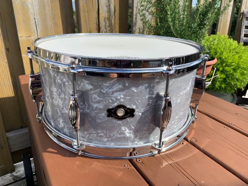 George Way Studio Series 14x6.5 2008 - White Marine Pearl image 1