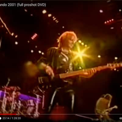 Tom Hamilton's Aerosmith, Custom Made G&L, ASAT Telecaster Bass (TH2 #5) SIGNED! PLUS Stage Worn Leather Pants! AUTHENTICATED! image 9
