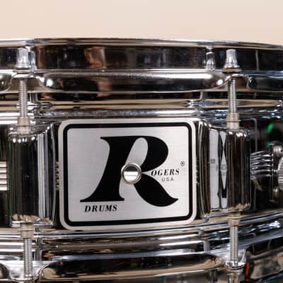 Vintage Rogers 5x14 Big R Dynasonic Snare Drum image 11