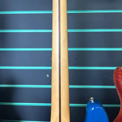 Fender MIJ Hybrid II Jazz Bass Forest Blue 2024 Electric Bass image 9