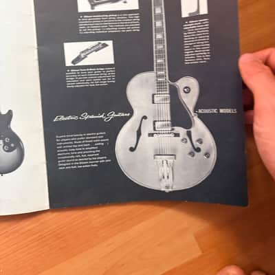 1960 Gibson Full line catalog Burst Es335 Les Paul ES330 Melody Maker PAF Case Candy Vintage imagen 12