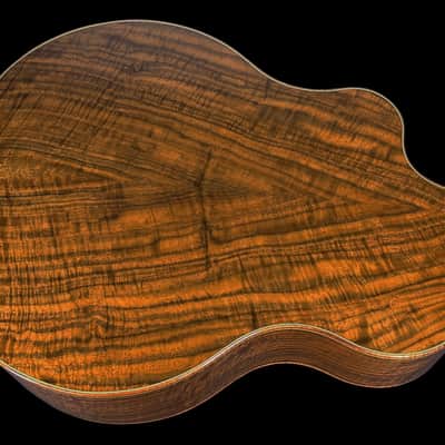2005 McPherson MG-5.0XP Flamed Walnut Back w Cedar Top and LR Baggs ~ Natural image 3