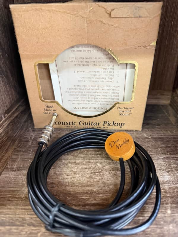 Dean MarkleyArtist Transducer Acoustic Guitar Pickup 2010s - Black image 1