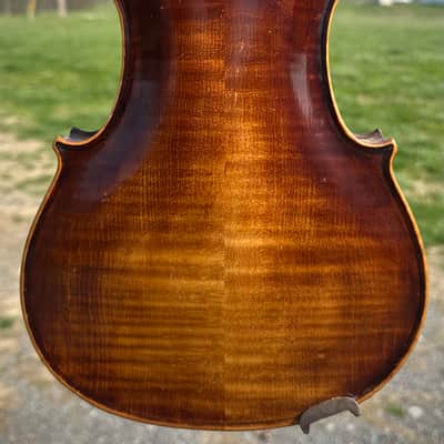 Old Violin labeled “Friedrich August Glass” 4/4 image 14
