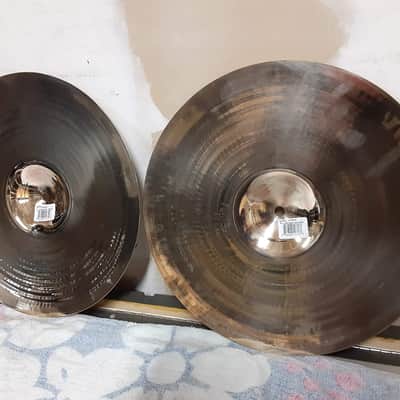 Zildjian 14" A Custom Hi-Hat Cymbals (Pair) 1991 - Present - Brilliant image 13
