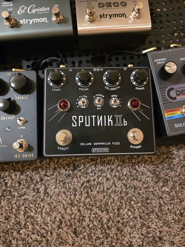 Spaceman Sputnik IIb Deluxe Germanium Fuzz 2024 - Present - Black image 1