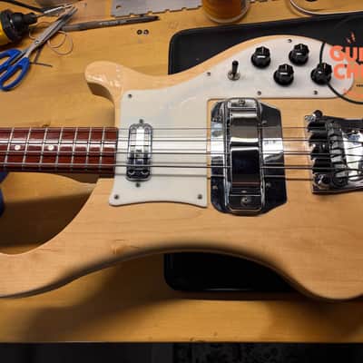 1997 Rickenbacker 4001v63 Mapleglo | Toaster & Horseshoe Pickups | OHSC | Excellent Condition image 12