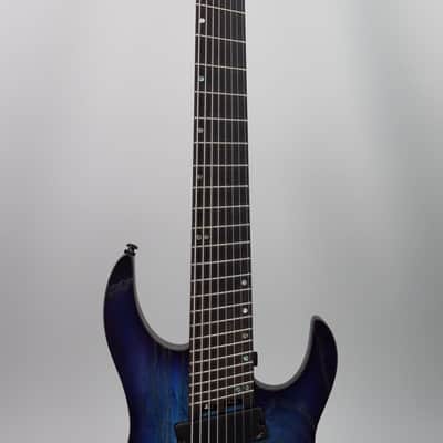 Used Legator N8FP 8-String Electric Guitar Cali Cobalt image 3