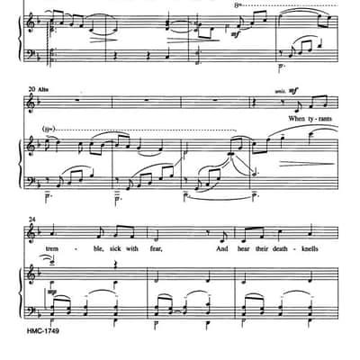 How Can I Keep from Singing? image 1