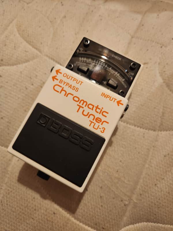 Boss TU-3 Chromatic Tuner 2009 - Present - White image 1