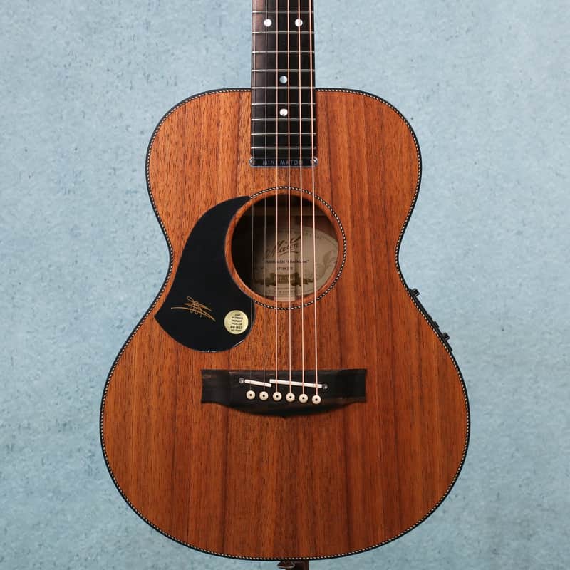 Maton EMBW6-LH Mini Blackwood Left Handed Acoustic Electric Guitar w/Case - 171192EE image 1