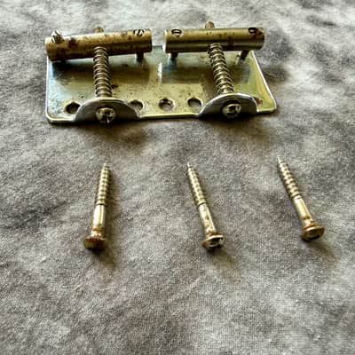 Fender Telecaster Bass bridge 1968-1971 - Steel image 4