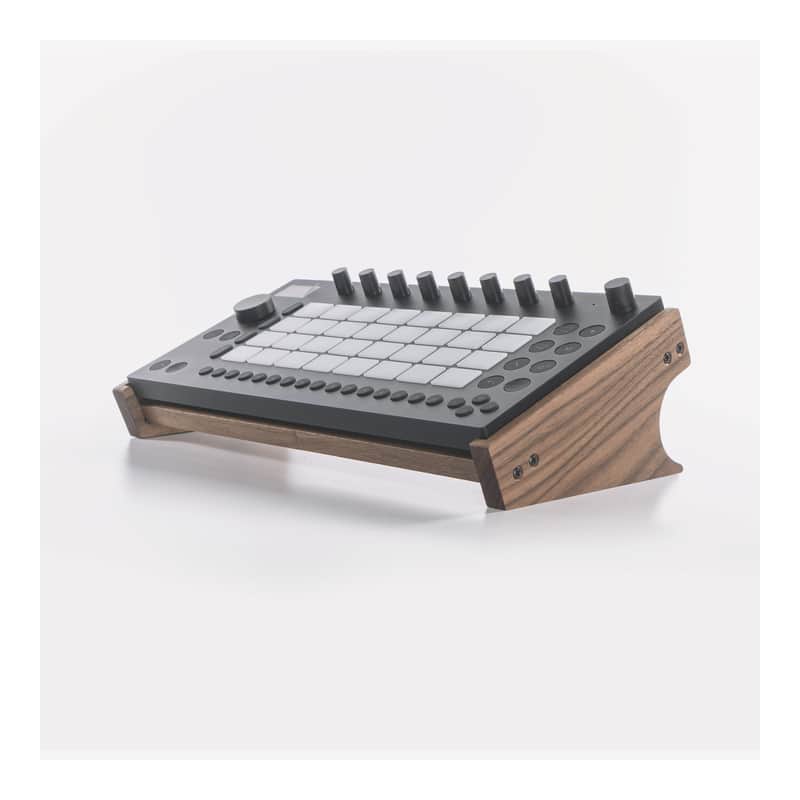 Ableton Move stand | Handmade with solid black walnut image 1