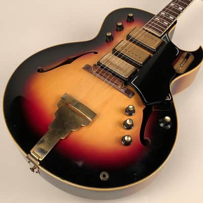 1959 National Bel-Aire 1198 Archtop Electric in Sunburst with Hardshell Case image 1