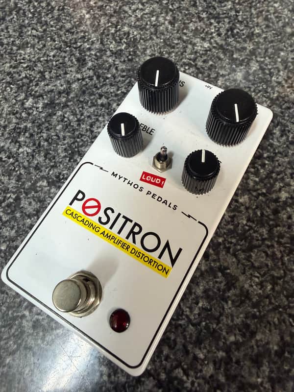 Mythos Pedals Positron Cascading Amplifier Distortion 2022 - Present - White image 1