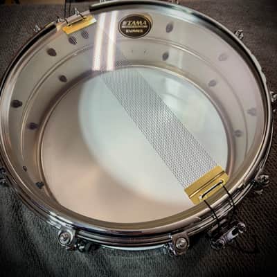 Tama Brass Starphonic snare drum Present new Never Hit!!!!  - Chrome image 3