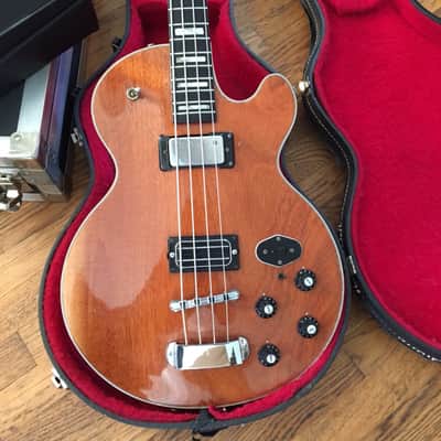 Hagstrom  Ampeg patch 2000 swede bass guitar 1976 Mahogany original vintage synth analog image 3