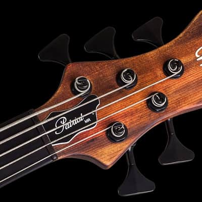 Mayones Patriot MR Fretless 5 Antique Brown image 5
