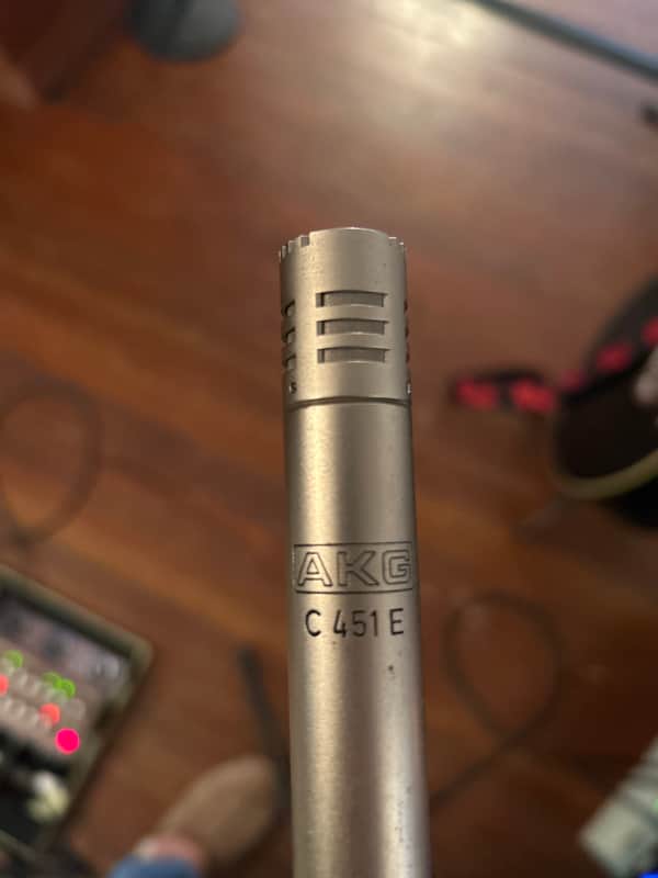 AKG C451e Vintage FET SDC with CK1 Cardioid Capsule 1970s image 1