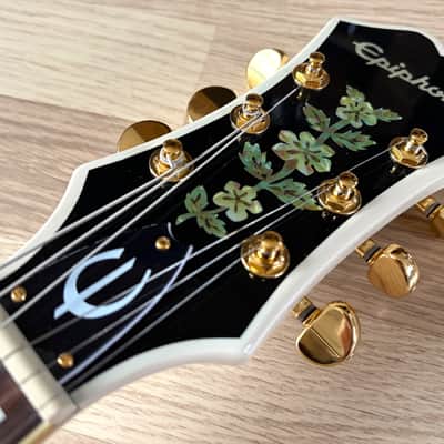 TPP Noel Gallagher "Union Jack" Custom Epiphone Riviera Ltd. Edition / Sheraton - Oasis Tribute image 4