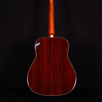 Yamaha FG830 Folk Acoustic Guitar, Autumn Burst image 7