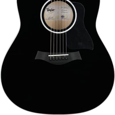 Taylor 217e Plus Grand Pacific Acoustic-Electric Guitar (with Aerocase), Black image 2