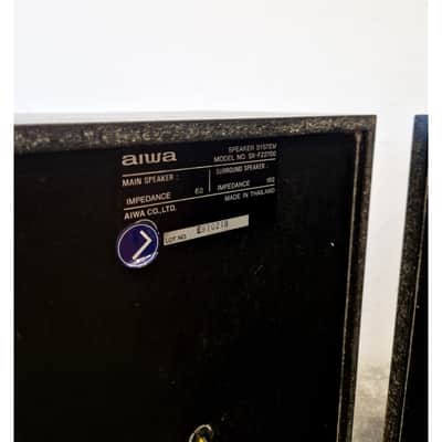 Aiwa SX-FZ2700 -HI-FI Speaker Pair - Black - Speaker - Good image 2