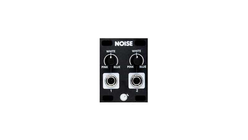 Plum Audio NOISE 1U - Stereo / Dual Noise Generator With Tilt Filter 2022 Black image 1