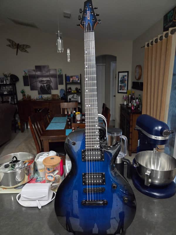 Kiesel CS324S 2023 - Sapphire Blue / Balckburts Edges