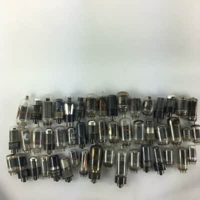 Lot of 50 Various Brands Vintage Vacuum Tubes -UNTESTED - Sylvania, RCA GE #5 image 1