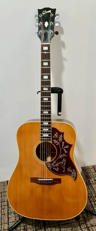 1973 Gibson Hummingbird Custom Acoustic Guitar w/ Hardshell Case image 1