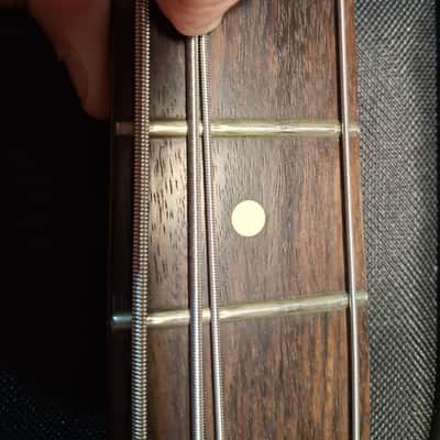 2010 Fender Japan JB62M Medium Scale 3 Tone Sunburst Jazz Bass, MIJ image 14