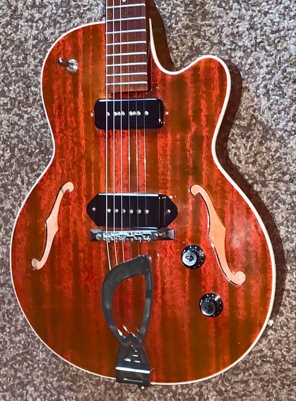 Vintage 1972 Guild M-75 Aristocrat electric guitar made in the usa - Good