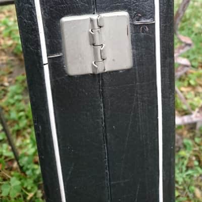 60s 70s vintage Polverini Italian Hard Shell Wood Case for Electric Bass image 12