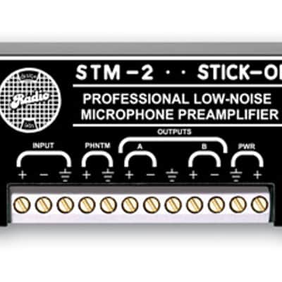 RDL STM-2 Adjustable Gain Mic Preamp - 35 to 65 dB Gain image 5