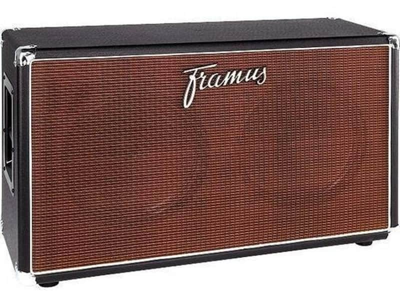 Framus Dragon 2x12 Speaker Cabinet Celestion V30 - FR 212 CR CB Black image 1