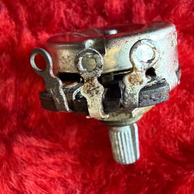 1965 Fender Stratocaster CTS Dishback Crater 250K Split Shaft Potentiometer Pot image 7