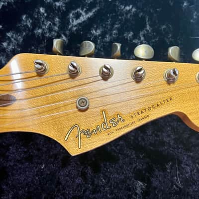 Fender Custom Shop 70th Anniversary 1954 Stratocaster Heavy Relic Limited Edition 2024 - Wide fade 2-color sunburst image 6